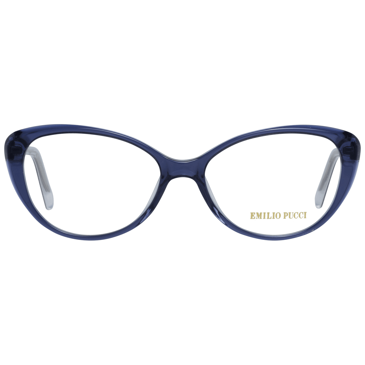 Emilio Pucci Chic Blue Full-Rim Designer Women's Eyewear - Hilstor