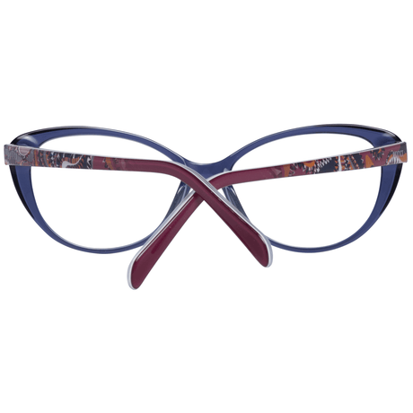 Emilio Pucci Chic Blue Full-Rim Designer Women's Eyewear - Hilstor