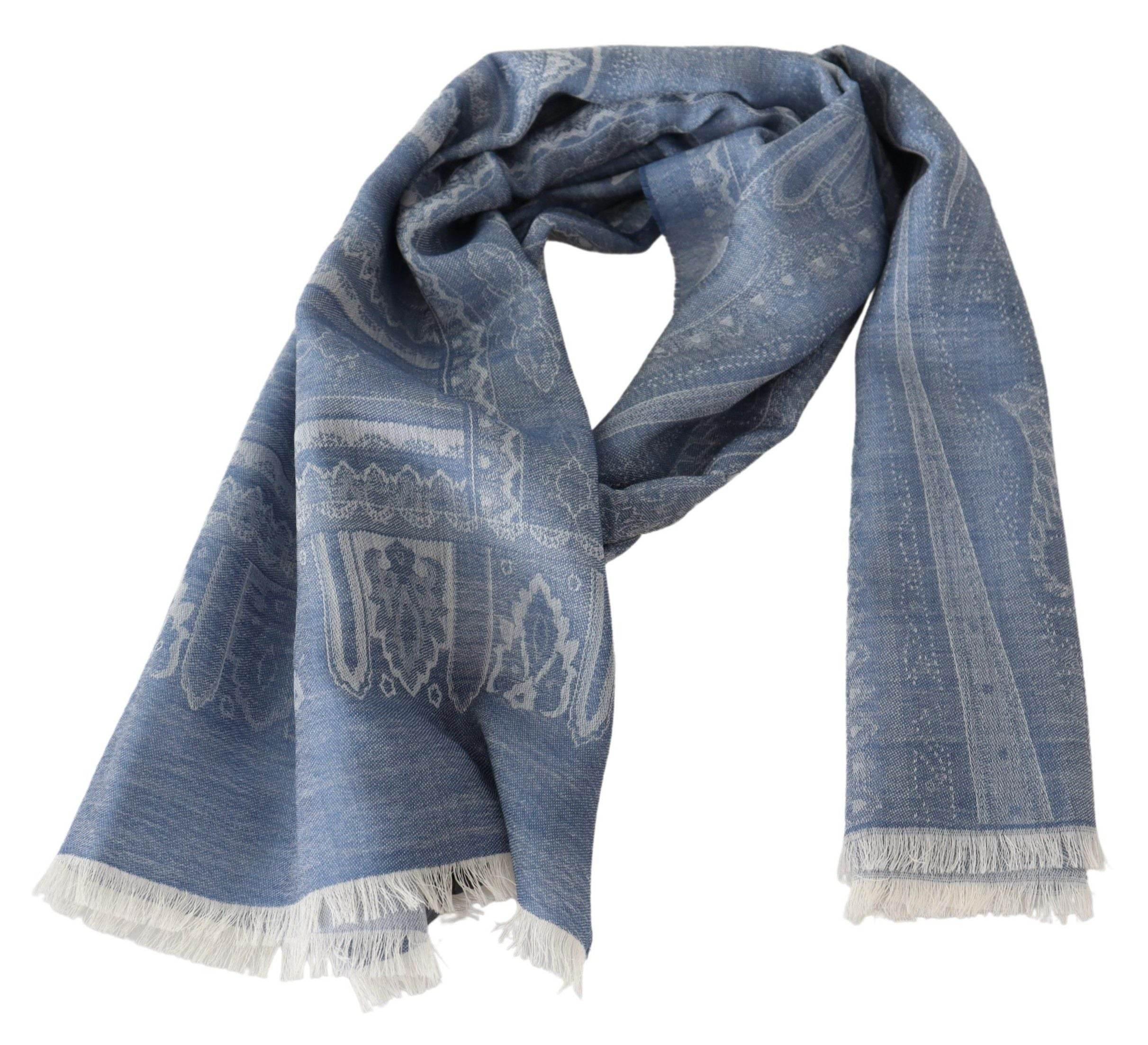 Missoni Elegant Cashmere Patterned Scarf - Hilstor