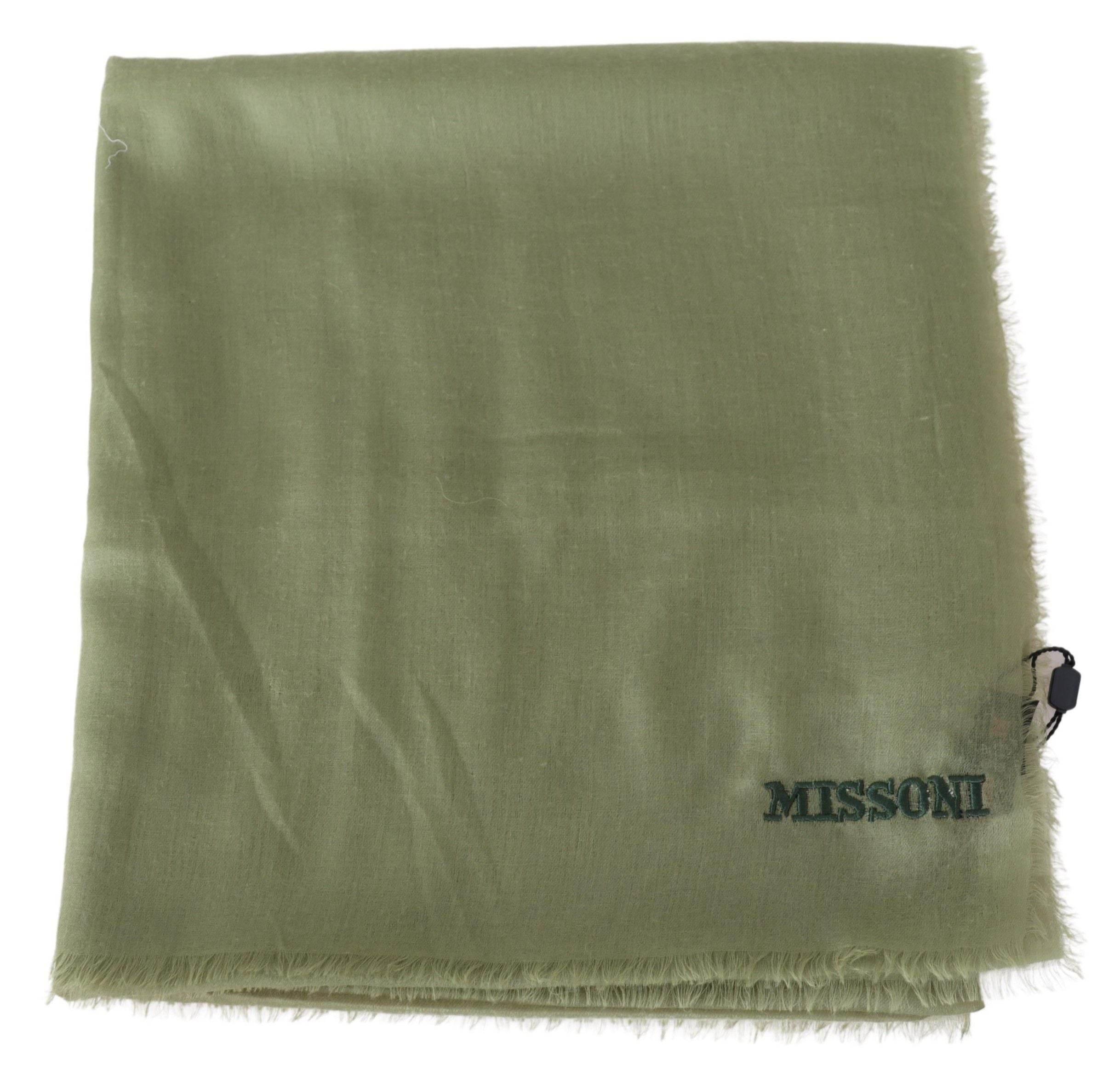 Missoni Elegant Cashmere Fringed Scarf - Hilstor
