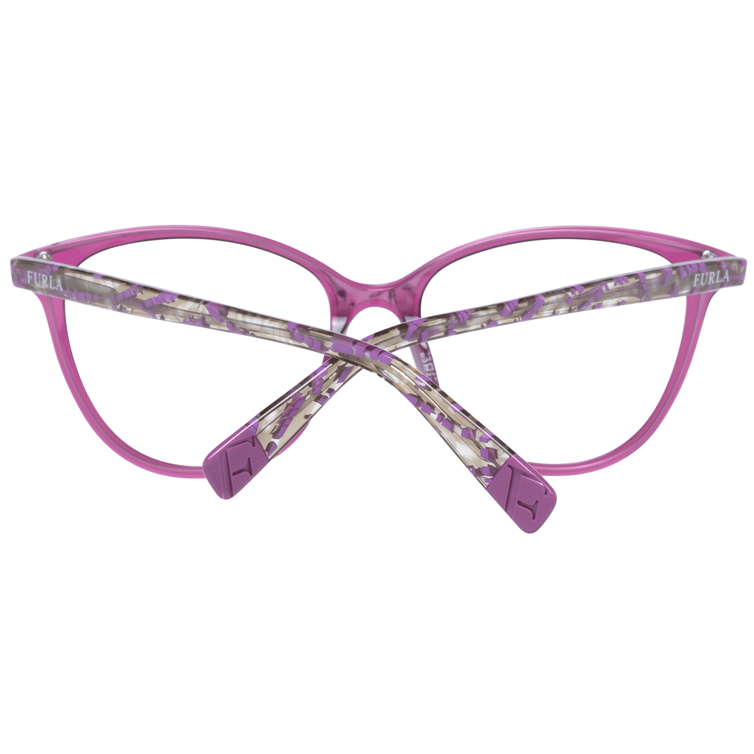 Furla Elegant Cat Eye Purple Eyeglasses for Women - Hilstor