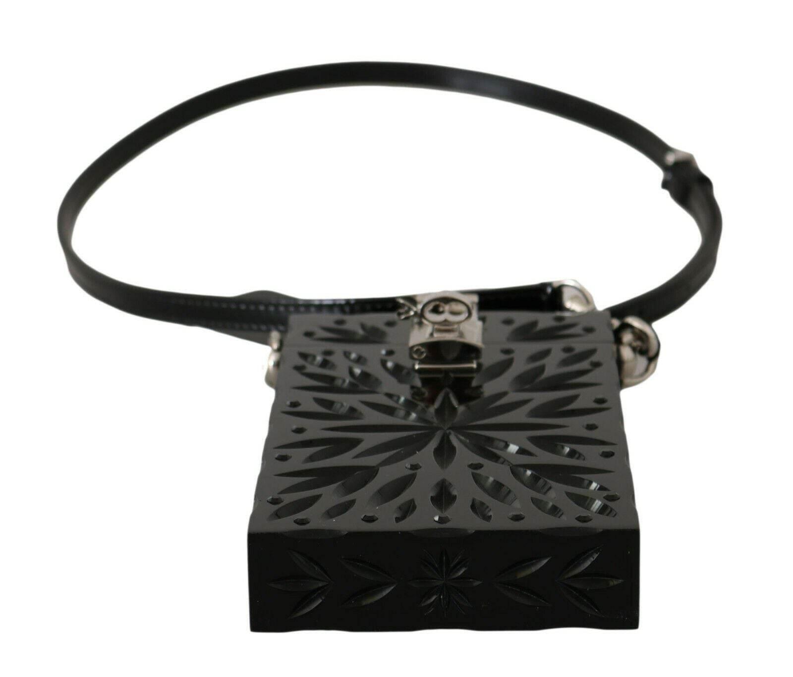 Dolce & Gabbana Exquisite Crystal-Plexi Cigarette Case Holder - Hilstor