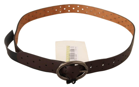 Costume National Elegance Redefined: Chic Brown Fashion Belt - Hilstor