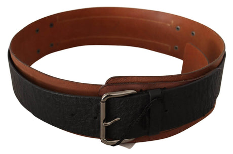 Costume National Elegant Dual-Tone Leather Fashion Belt - Hilstor