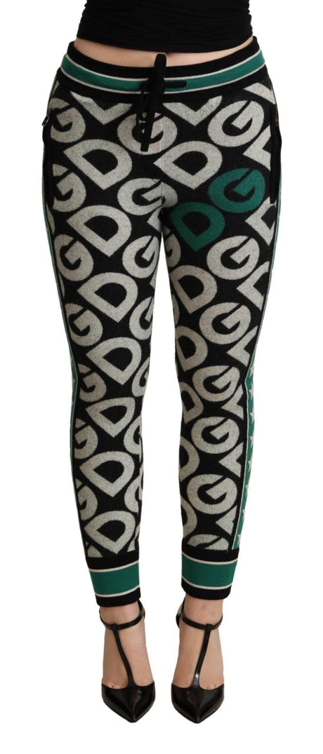 Dolce & Gabbana Multicolor DG Mania Joggers Sweatpants - Hilstor