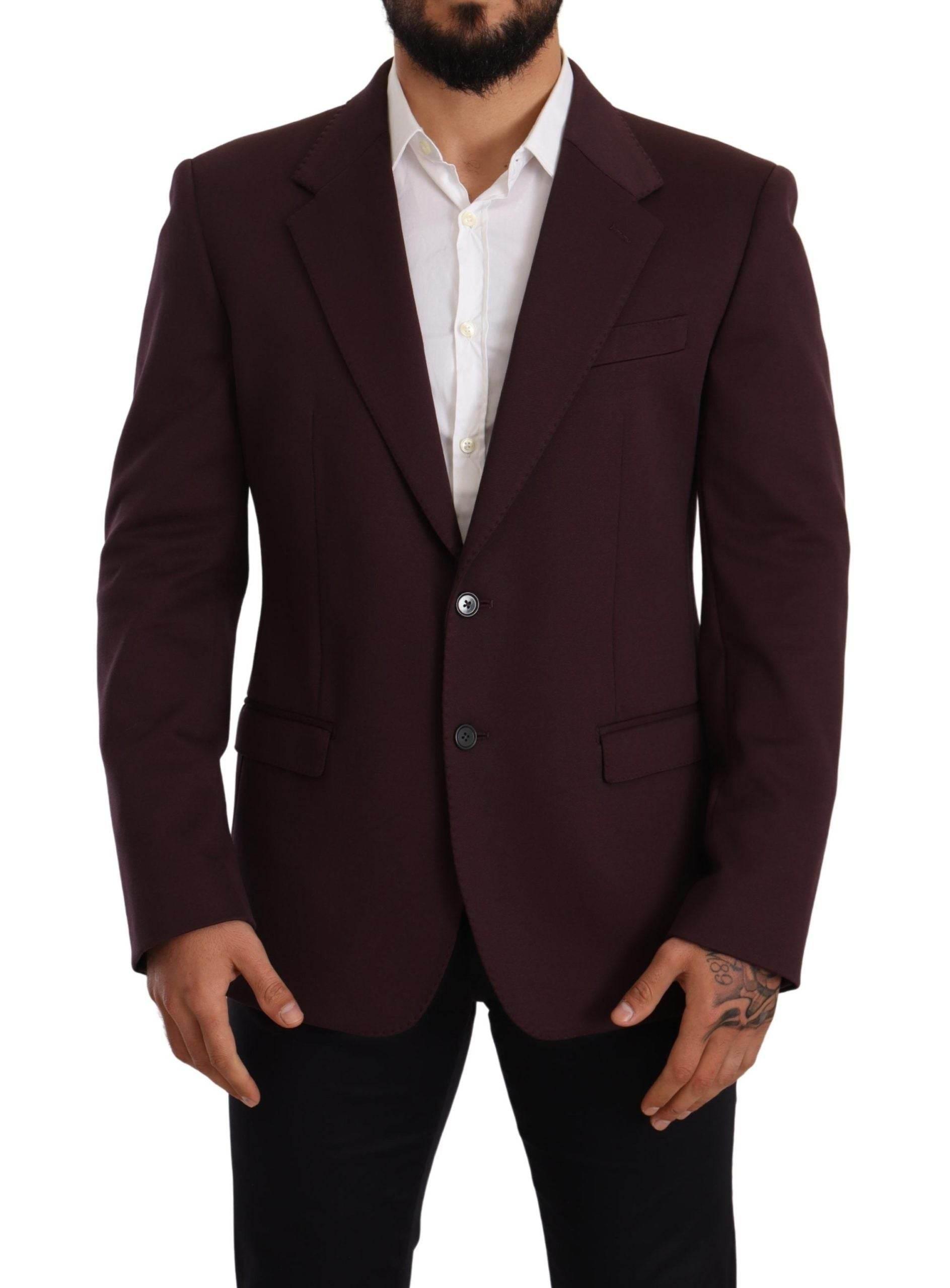 Dolce & Gabbana Elegant Indigo Slim Fit Blazer for Men - Hilstor