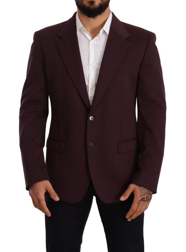 Dolce & Gabbana Elegant Indigo Slim Fit Blazer for Men - Hilstor