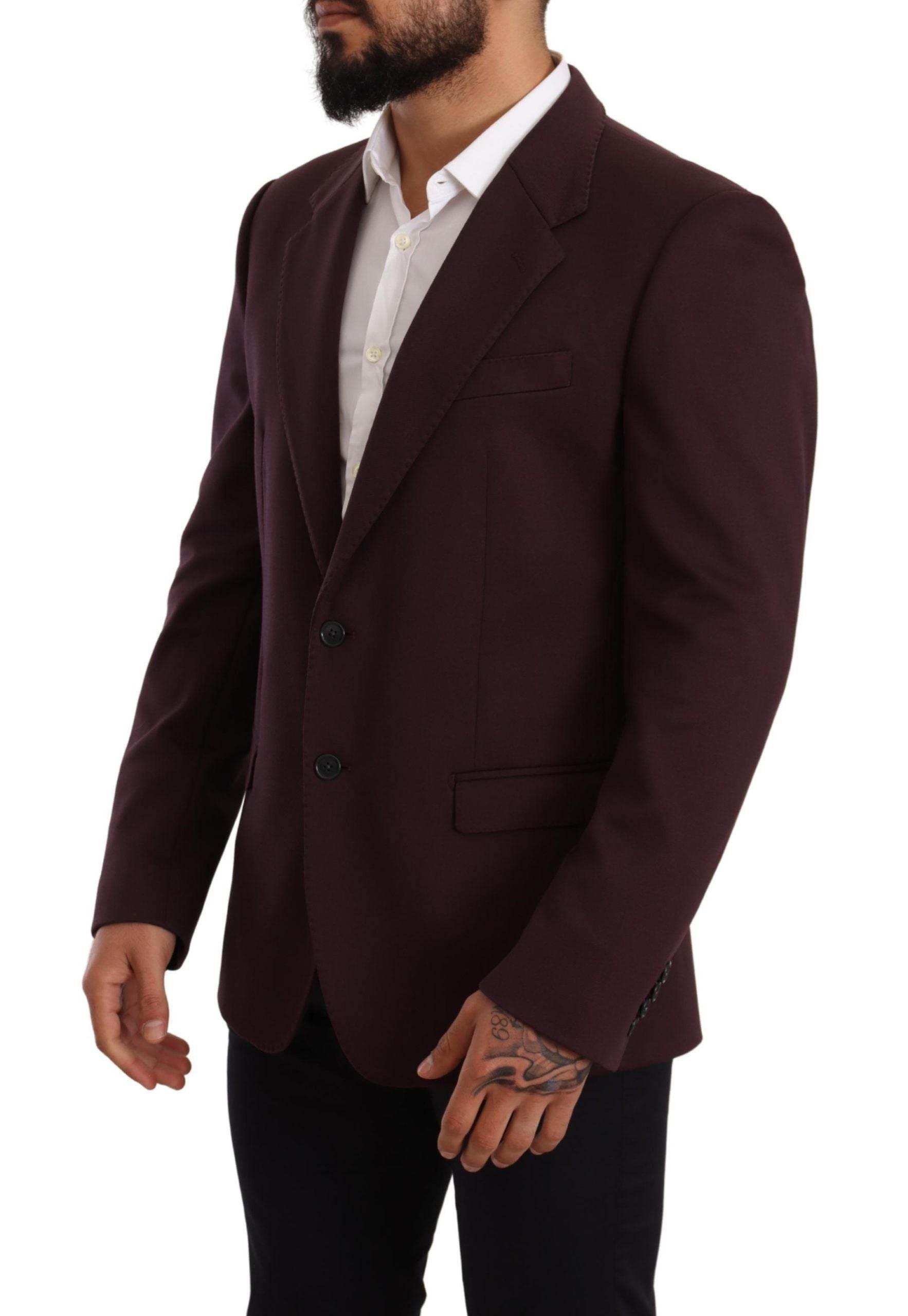 Dolce & Gabbana Elegant Indigo Slim Fit Blazer for Men - Hilstor