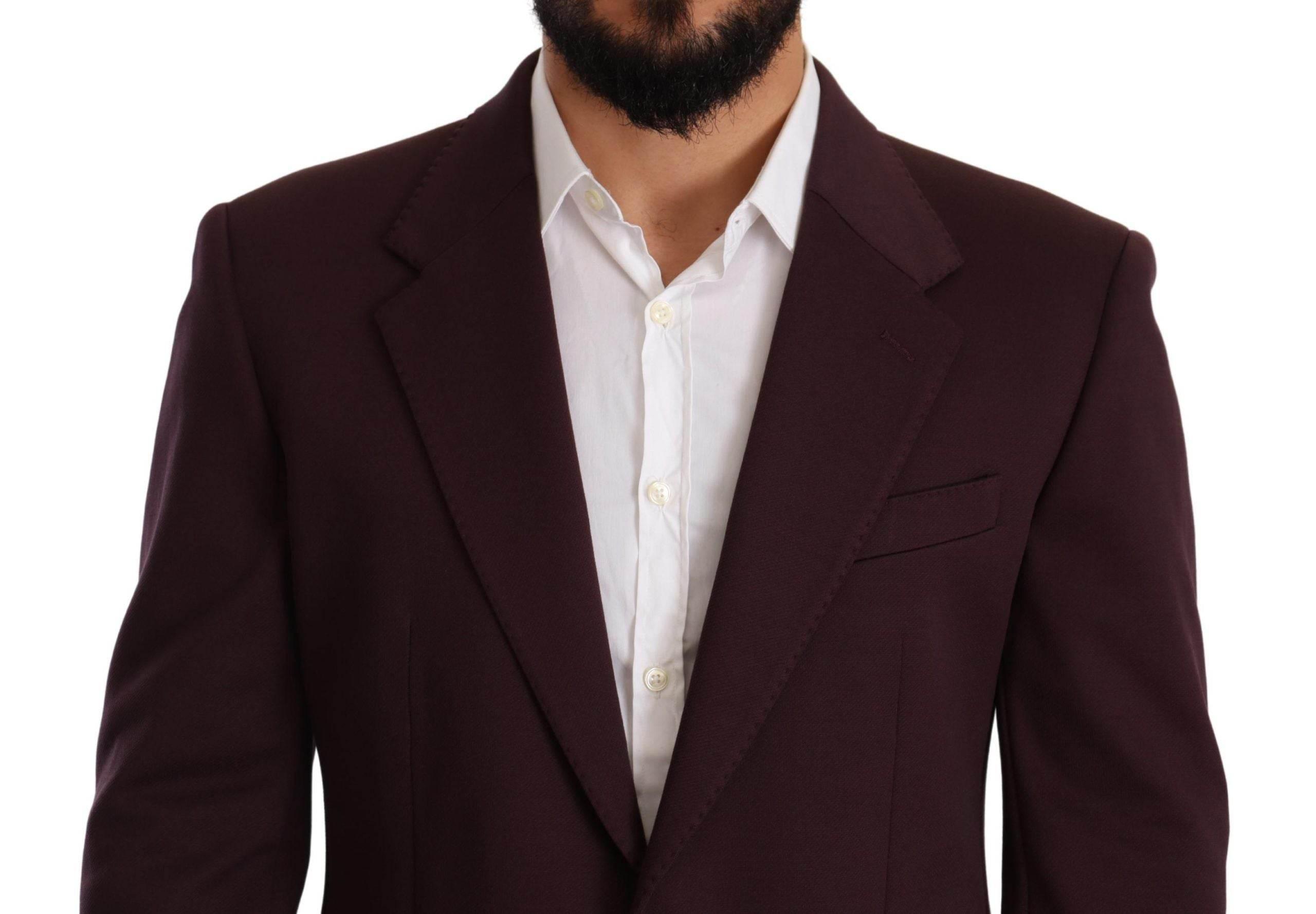 Dolce & Gabbana Elegant Indigo Slim Fit Blazer for Men - Hilstor