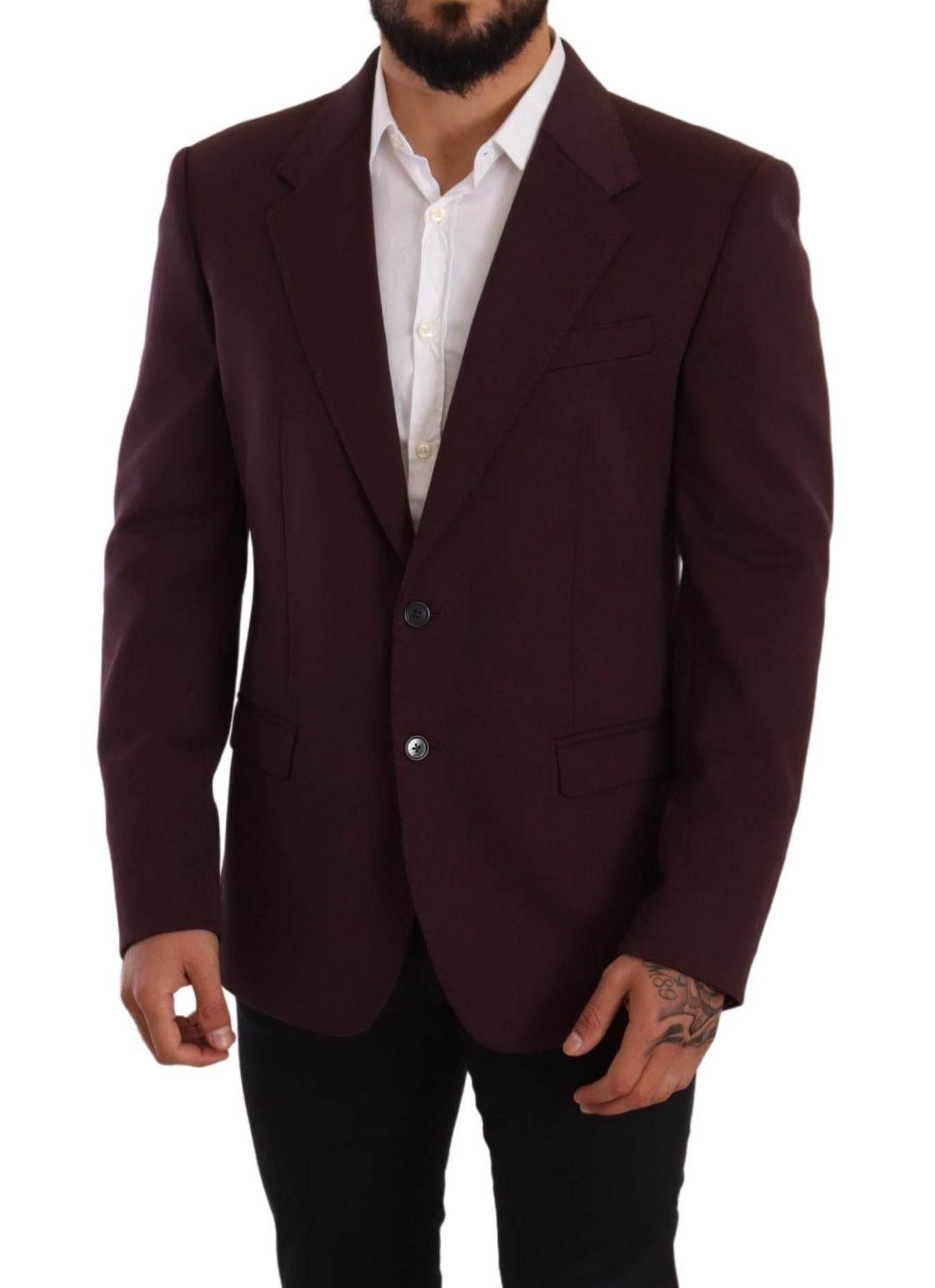 Dolce & Gabbana Elegant Indigo Slim Fit Blazer for Men - Hilstor