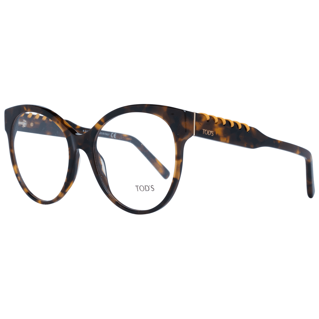 Tod's Chic Brown Round Full-Rim Women's Glasses - Hilstor