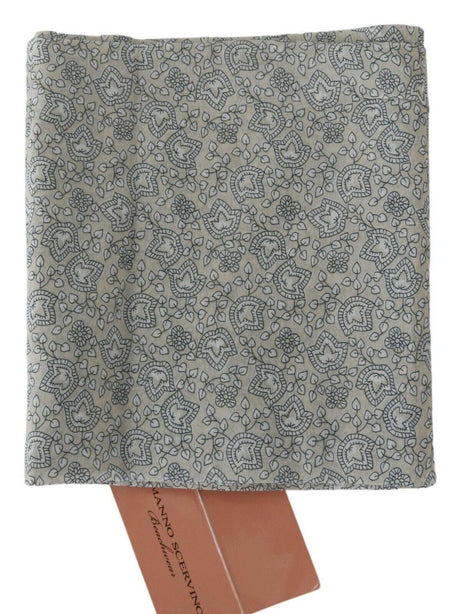 Ermanno Scervino Elegant Silk-Cotton Blend Waist Belt - Hilstor