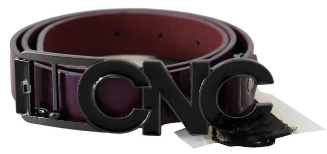 Costume National Elegant Leather Fashion Belt in Rich Brown - Hilstor
