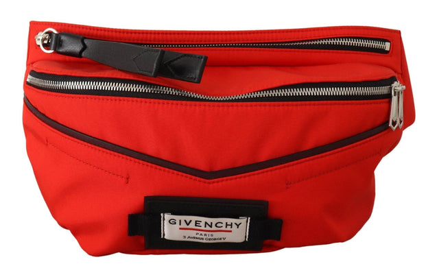 Givenchy Elegant Large Bum Belt Bag in Red and Black - Hilstor