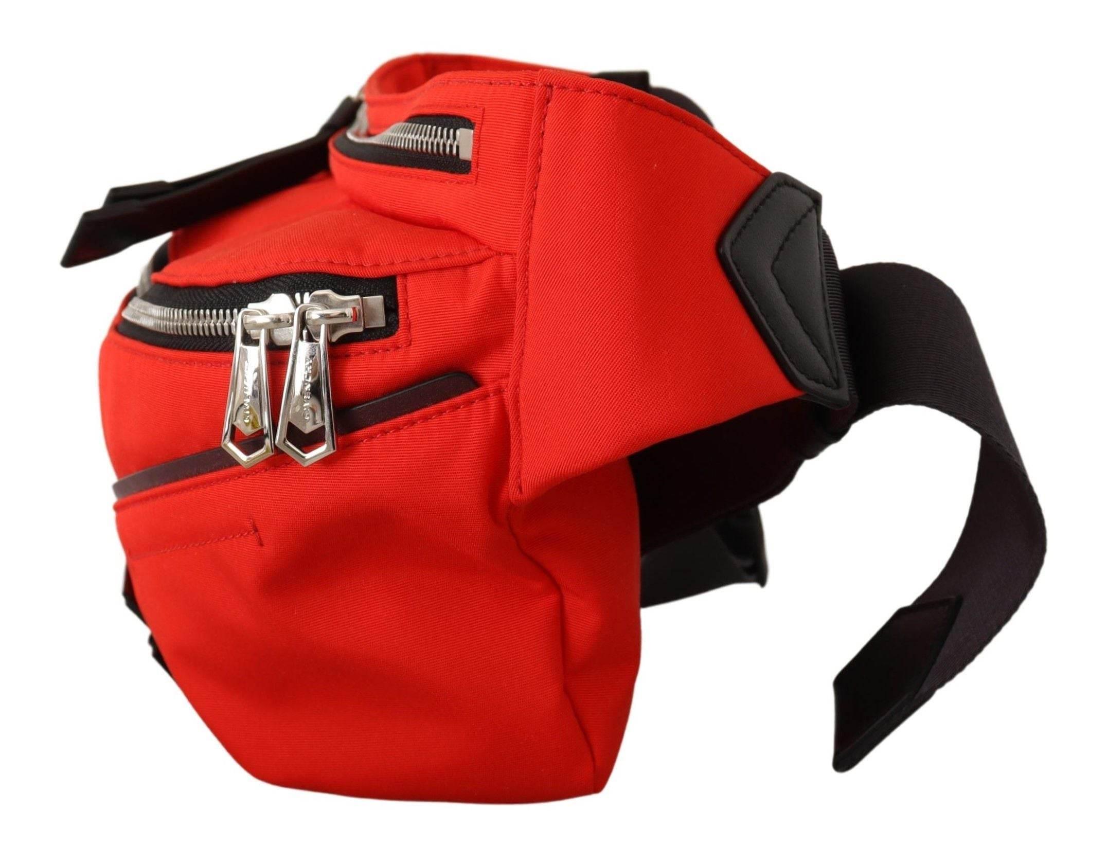 Givenchy Elegant Large Bum Belt Bag in Red and Black - Hilstor
