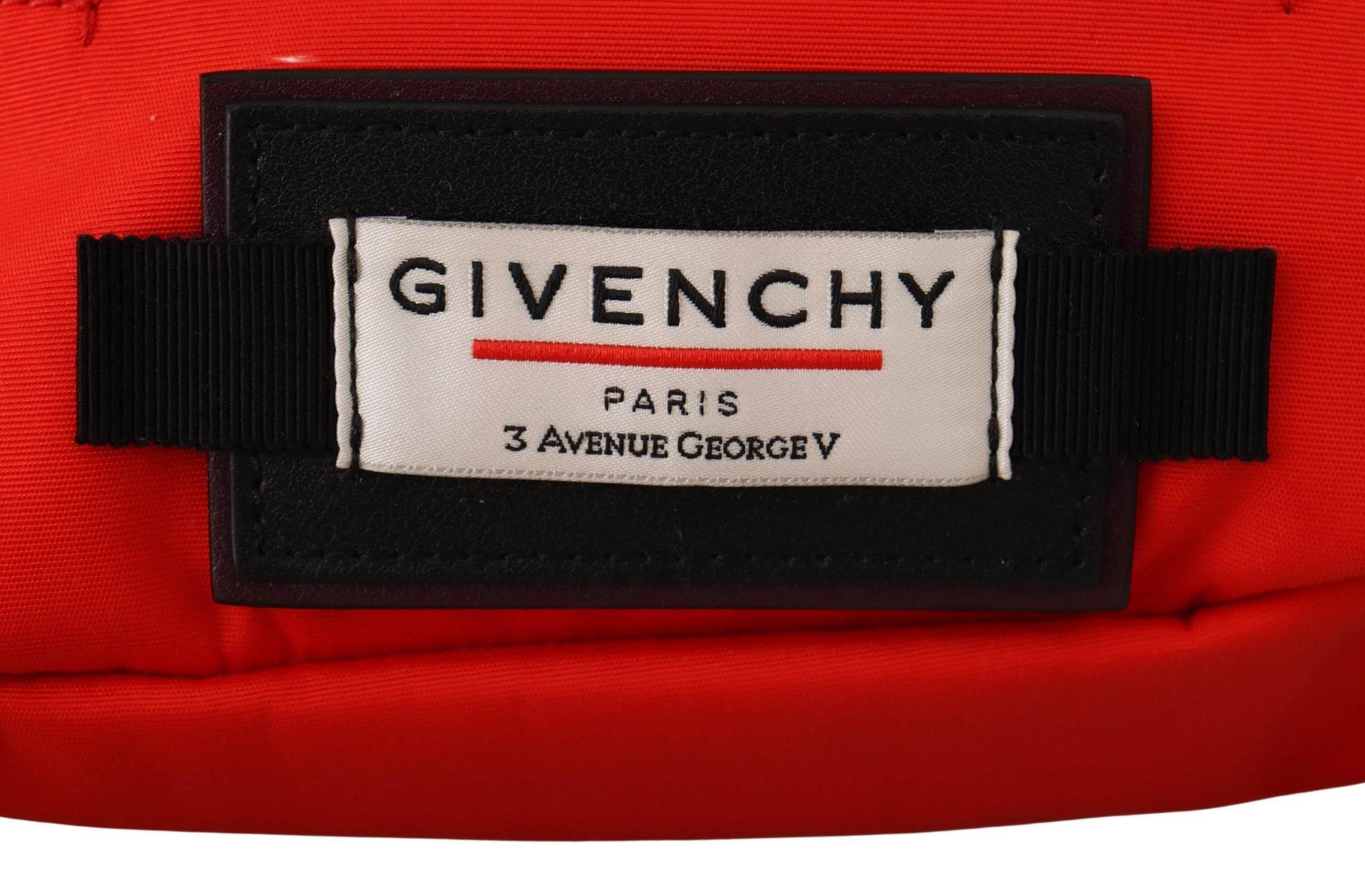Givenchy Elegant Large Bum Belt Bag in Red and Black - Hilstor