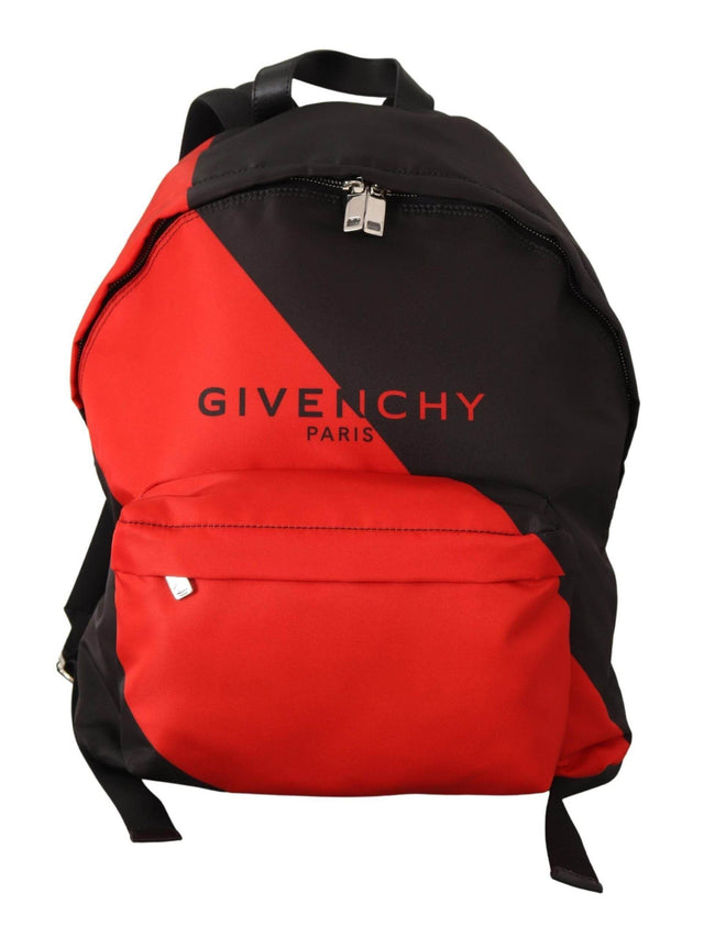 Givenchy Sleek Urban Backpack in Black and Red - Hilstor
