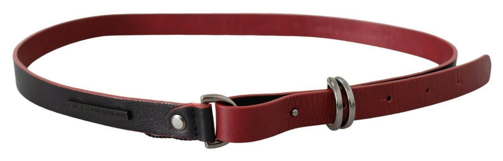 Costume National Elegant Dual-Tone Leather Belt - Hilstor