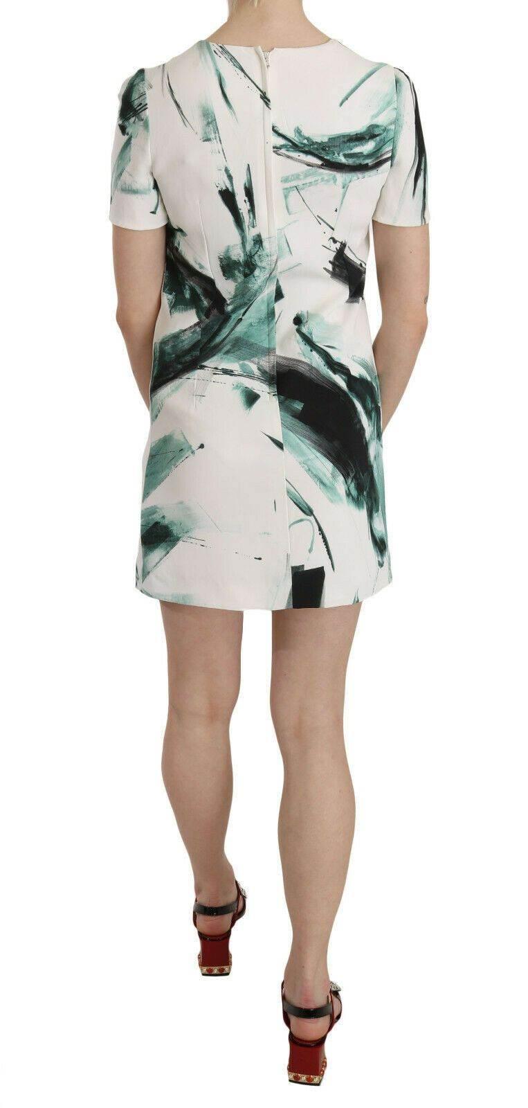 Dolce & Gabbana Elegant Black Shift Mini Dress - Hilstor