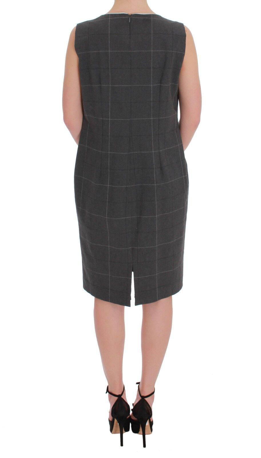 BENCIVENGA Elegant Checkered Cotton-Blend Suit Set - Hilstor