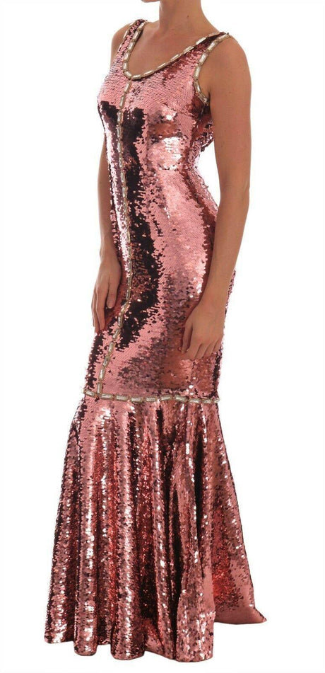 Dolce & Gabbana Enchanted Sicily Fairy Tale Sequined Gown - Hilstor