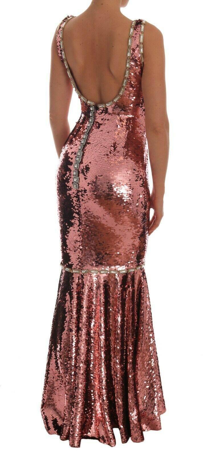 Dolce & Gabbana Enchanted Sicily Fairy Tale Sequined Gown - Hilstor