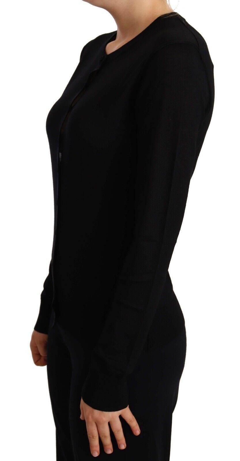 Dolce & Gabbana Black Crewneck Pullover STAFF Sweater Wool - Hilstor