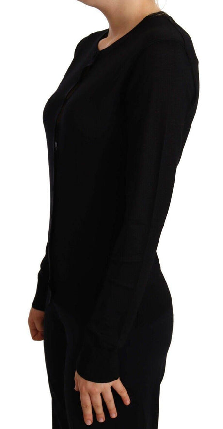 Dolce & Gabbana Black Crewneck Pullover STAFF Sweater Wool - Hilstor