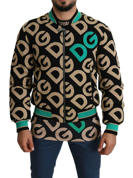 Dolce & Gabbana Multicolor DGMILLENNIALS Logo Print Jacket - Hilstor
