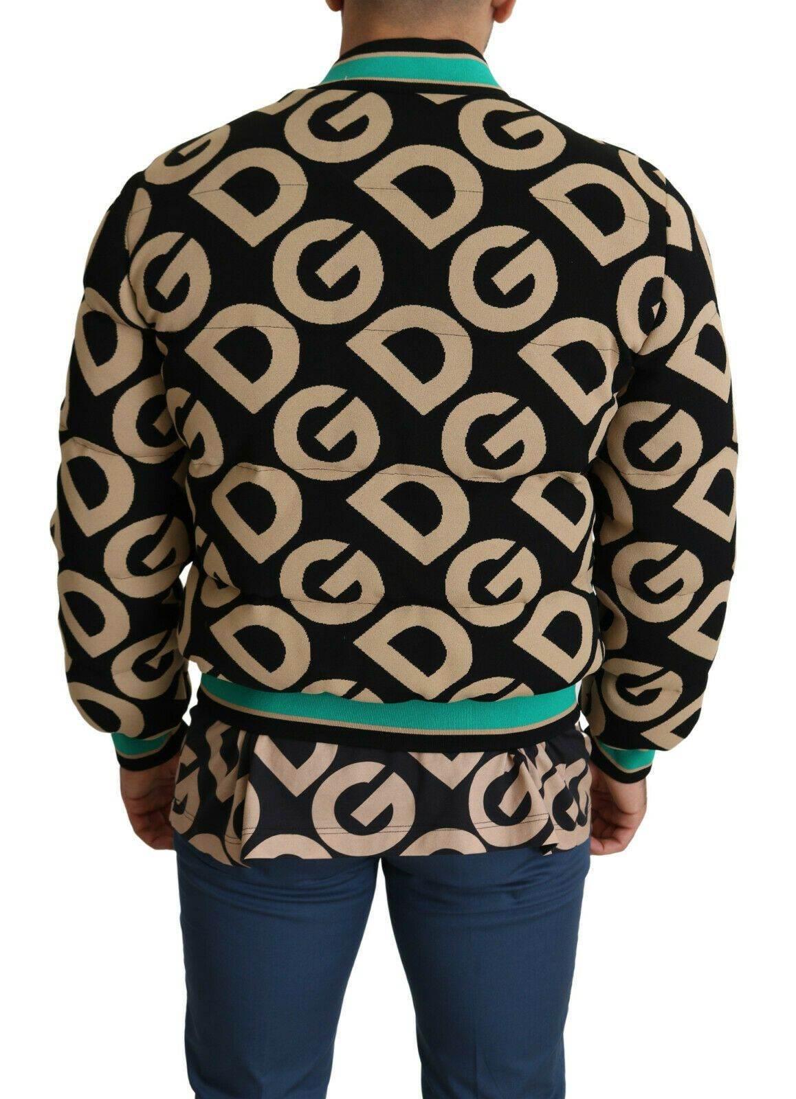 Dolce & Gabbana Multicolor DGMILLENNIALS Logo Print Jacket - Hilstor