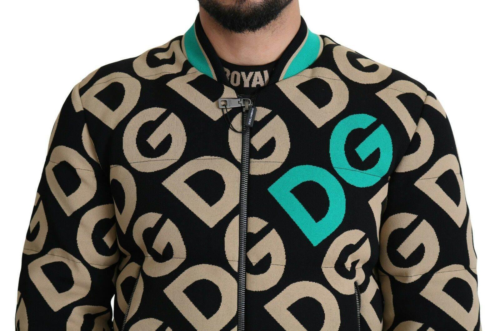 Dolce & Gabbana Multicolor DGMILLENNIALS Logo Print Jacket - Hilstor
