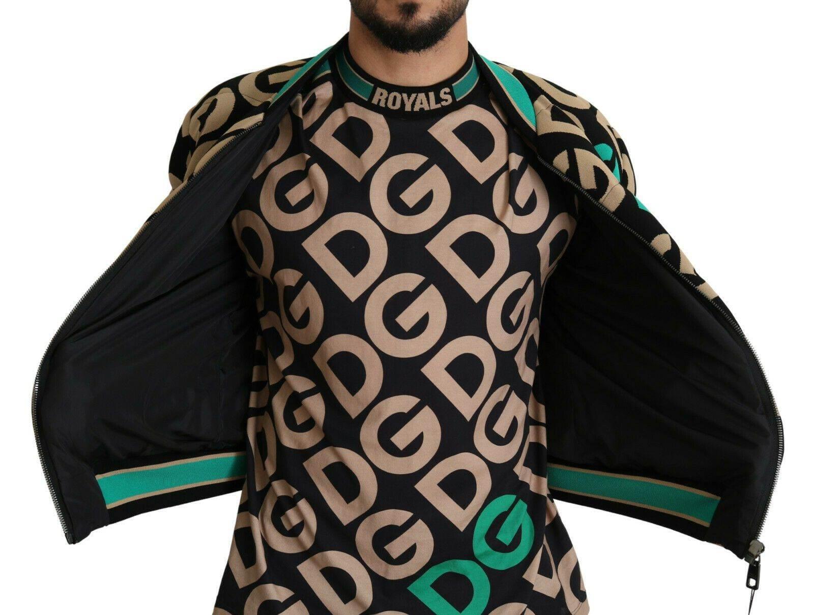 Dolce & Gabbana Multicolor DGMILLENNIALS Logo Print Jacket - Hilstor