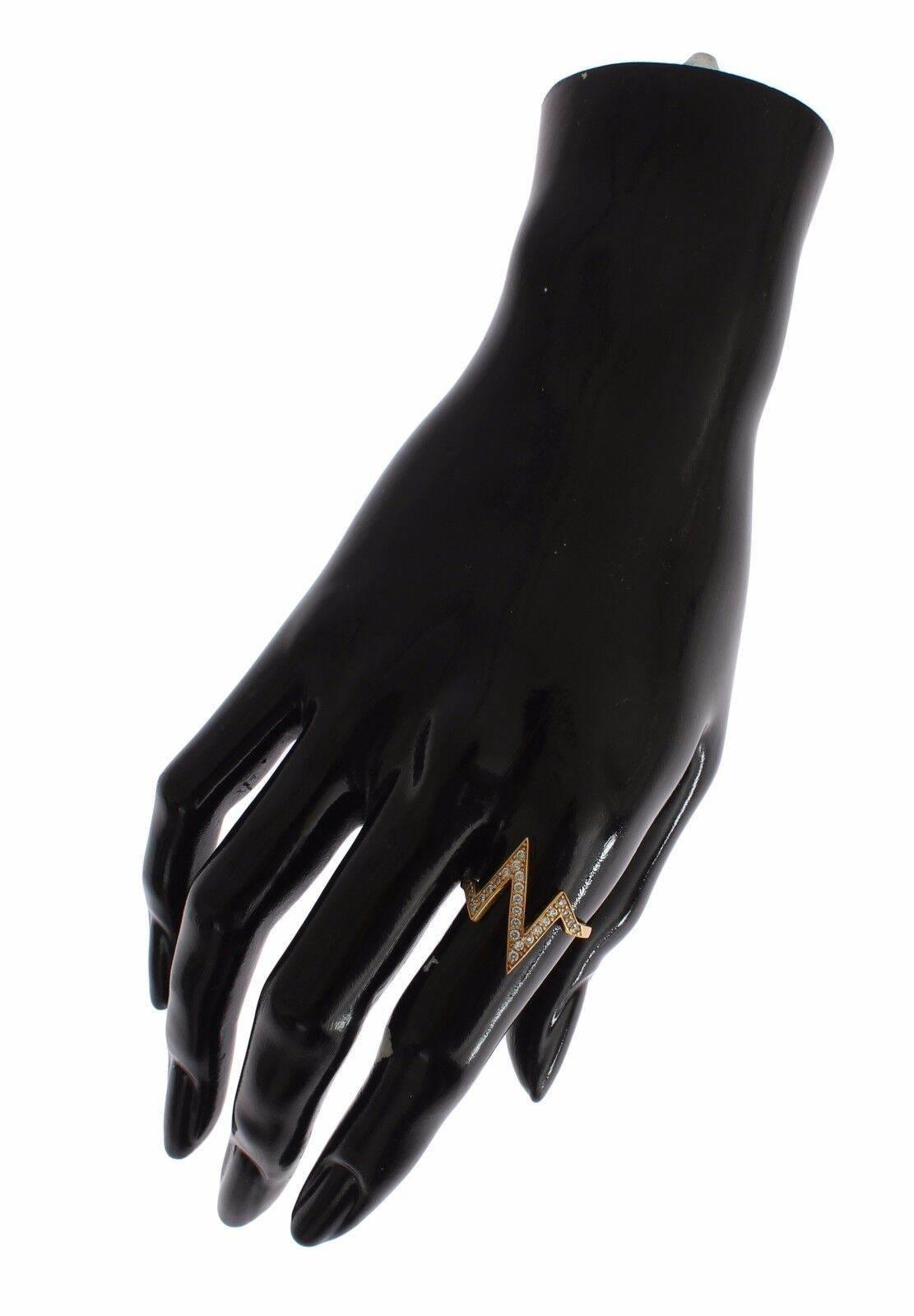 Nialaya Glamorous Gold Plated Sterling Silver Ring - Hilstor