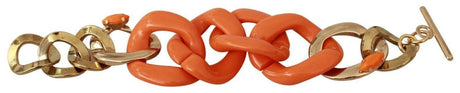 Ermanno Scervino Orange Statement Bracelet - Hilstor