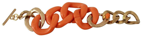 Ermanno Scervino Orange Statement Bracelet - Hilstor