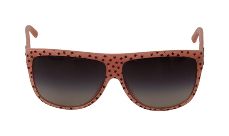 Dolce & Gabbana Brown Stars Acetate Frame Women Shades Sunglasses - Hilstor