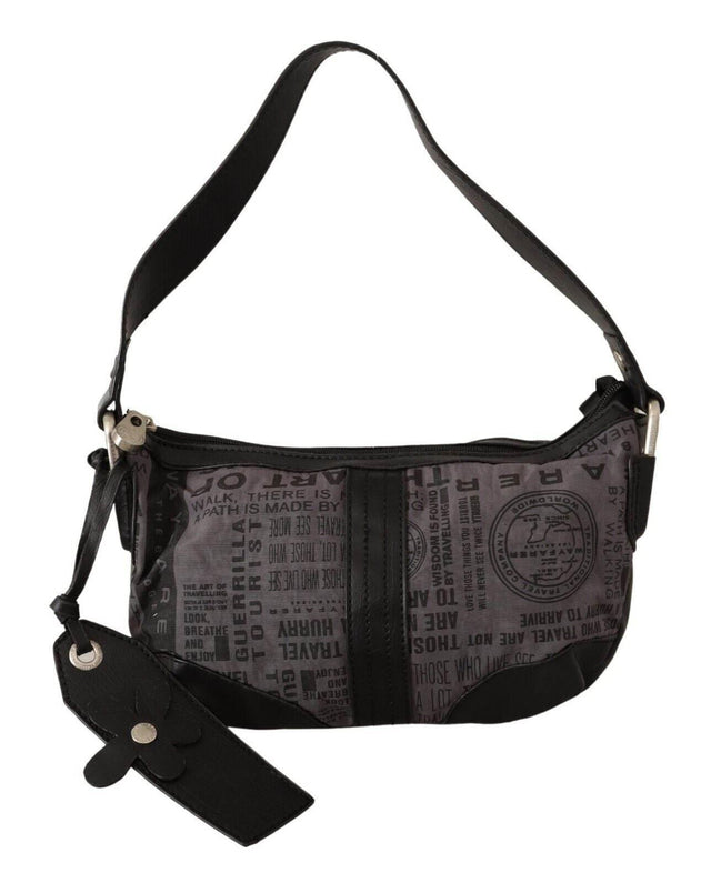 WAYFARER Chic Gray Fabric Shoulder Handbag - Hilstor