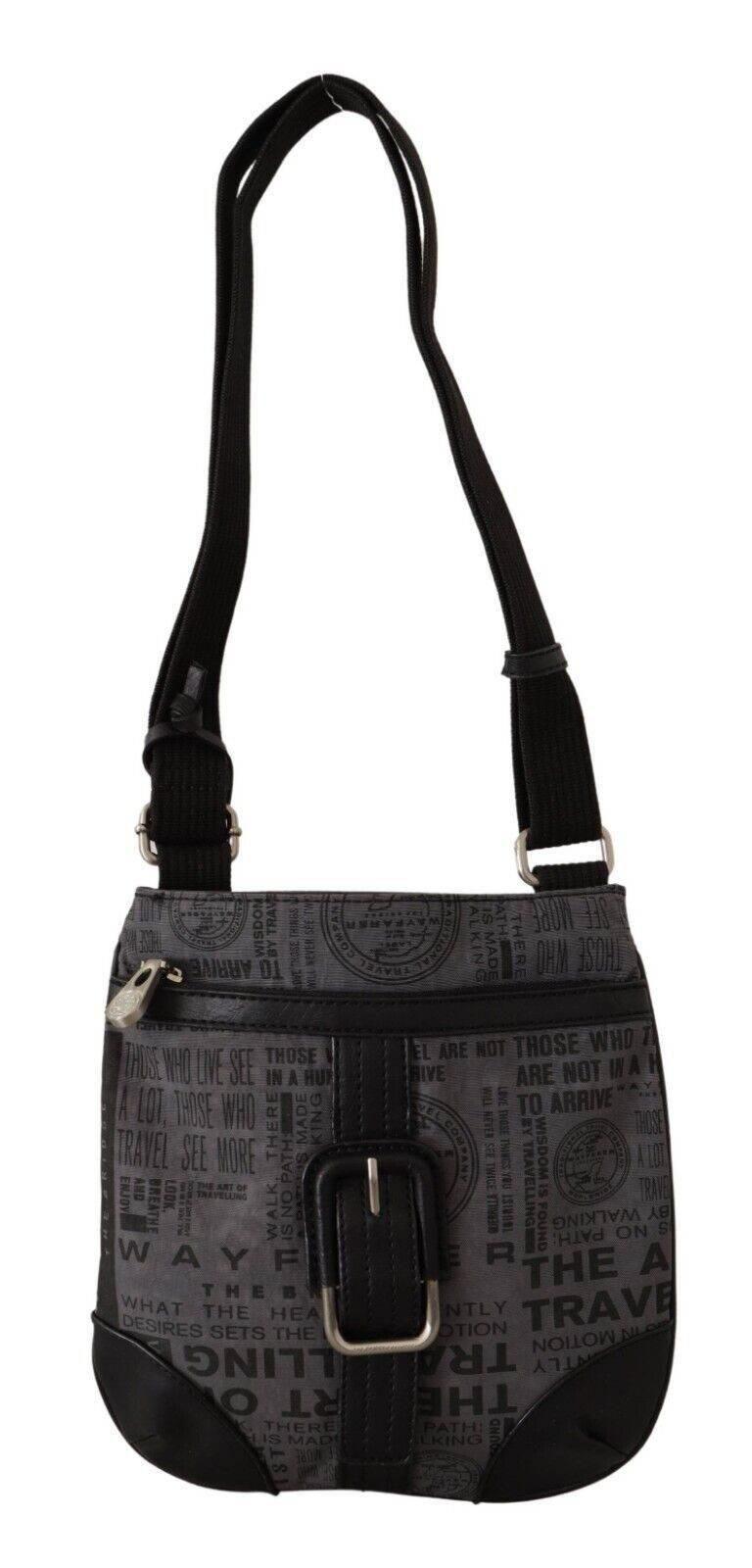 WAYFARER Chic Gray Fabric Crossbody Bag - Hilstor