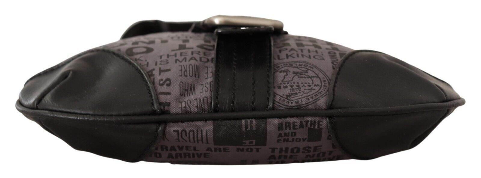 WAYFARER Chic Gray Fabric Crossbody Bag - Hilstor