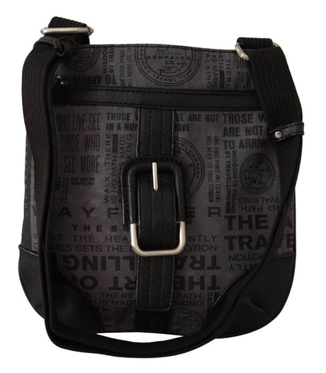 WAYFARER Chic Gray Fabric Crossbody Bag - Hilstor