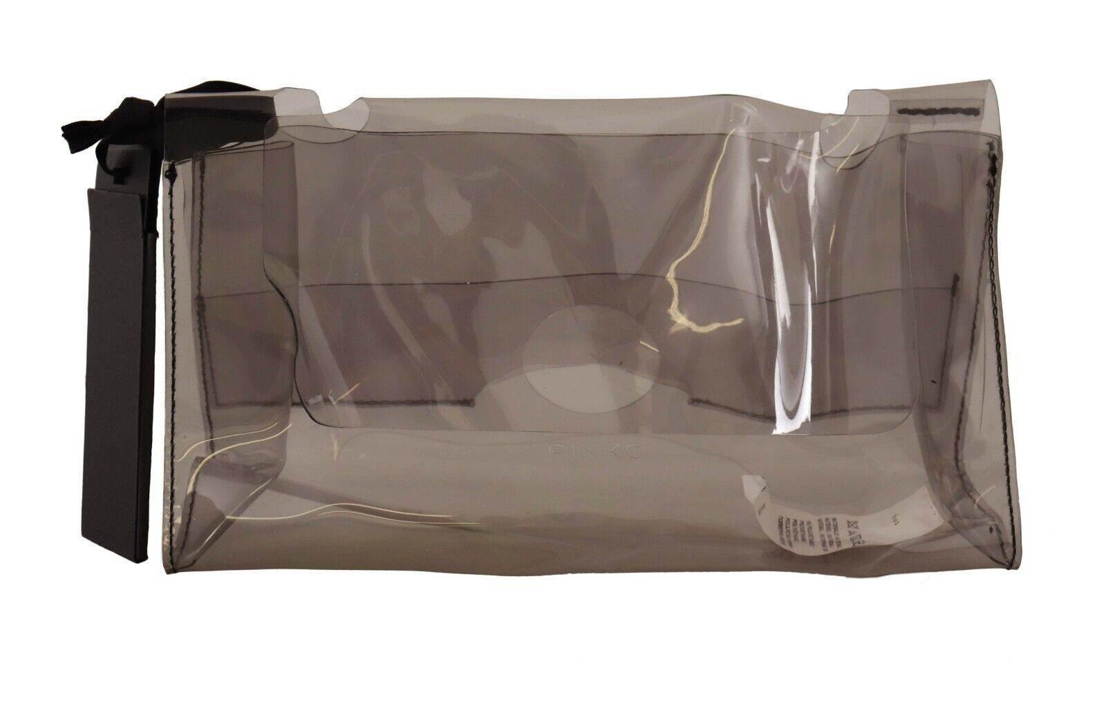 PINKO Chic Transparent Clutch for Evening Elegance - Hilstor