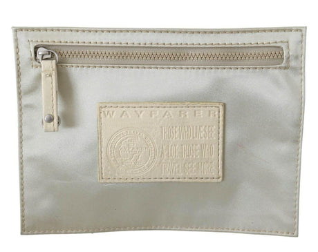 WAYFARER Elegant White Fabric Coin Wallet - Hilstor