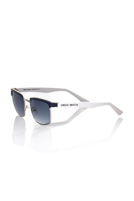 Frankie Morello Black Metallic Men Sunglass - Hilstor