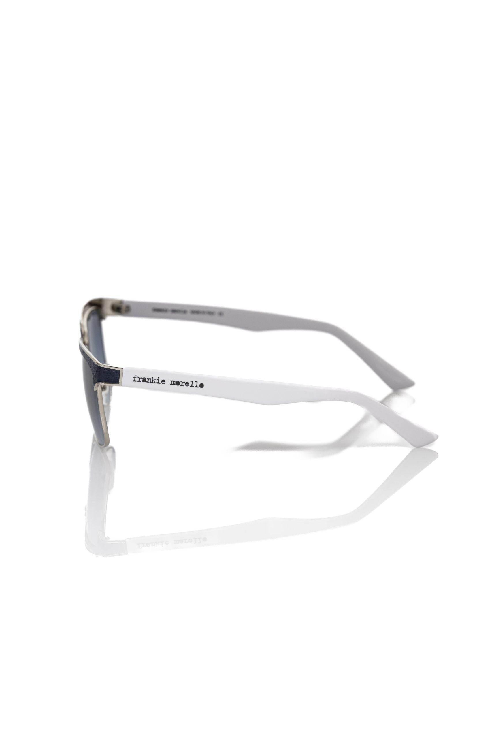 Frankie Morello Black Metallic Men Sunglass - Hilstor