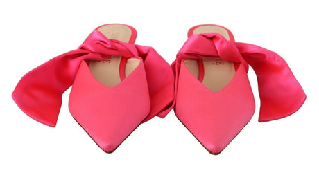 GIA COUTURE Chic Pink Kitten Heels for Elegant Evenings - Hilstor