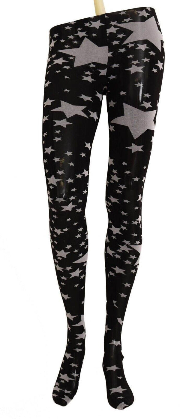 Dolce & Gabbana Starry Night Designer Mesh Tights - Hilstor