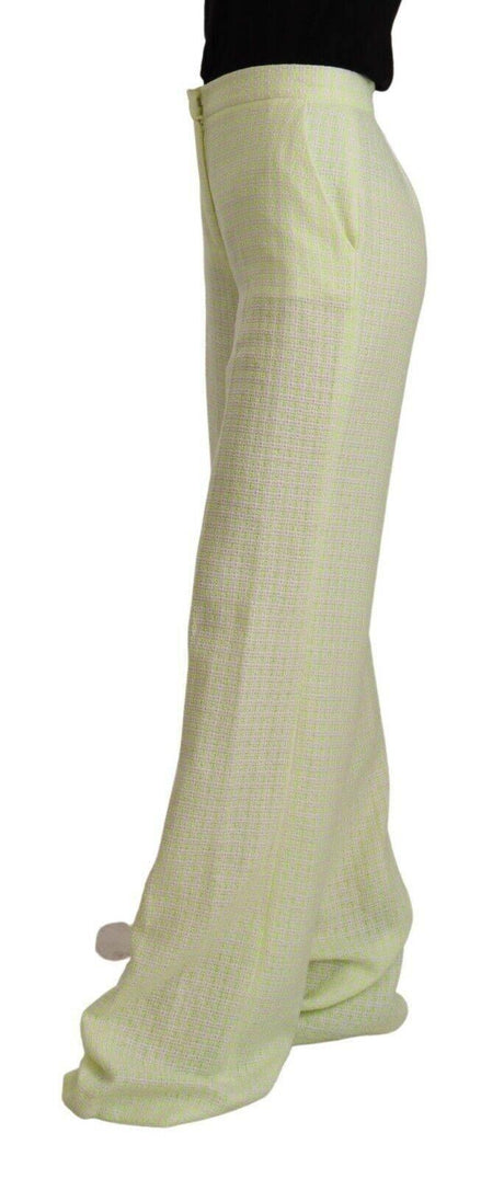 MSGM High-Waist Straight-Leg Chic Trousers - Hilstor