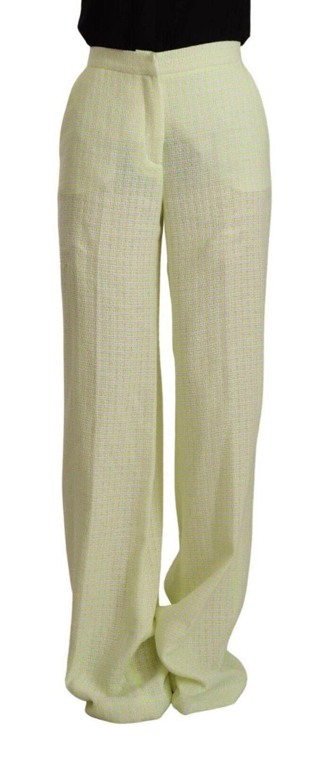 MSGM High-Waist Straight-Leg Chic Trousers - Hilstor