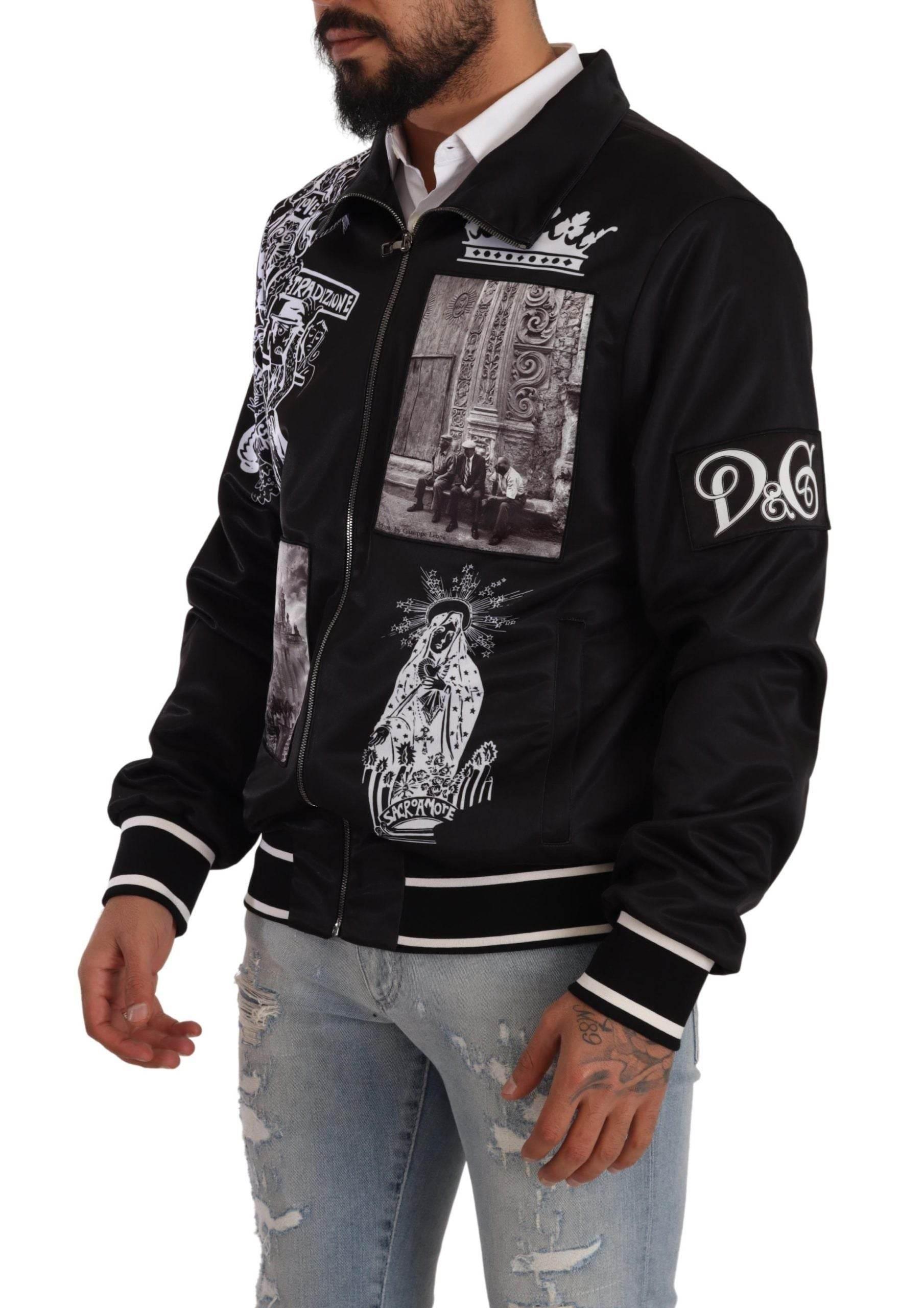 Dolce & Gabbana Stunning Superstizione Zip Sweater - Hilstor