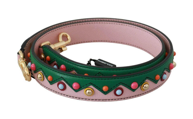 Dolce & Gabbana Elegant Multicolor Leather Shoulder Strap - Hilstor